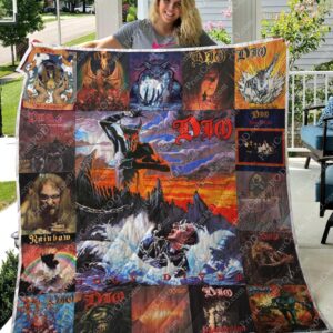 M300745 Ronnie James Dio Quilt Blanket  Quilt